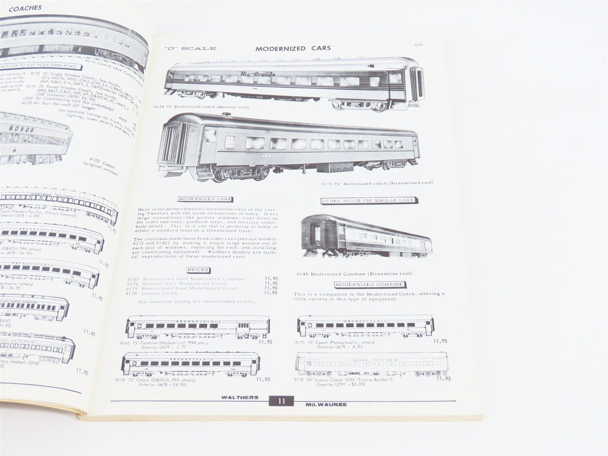 Summer Edition Walthers O-Scale Catalog ©1972