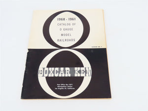 Boxcar Ken 1960-1961 Catalog of O Gauge Model Railroads Catalog 7