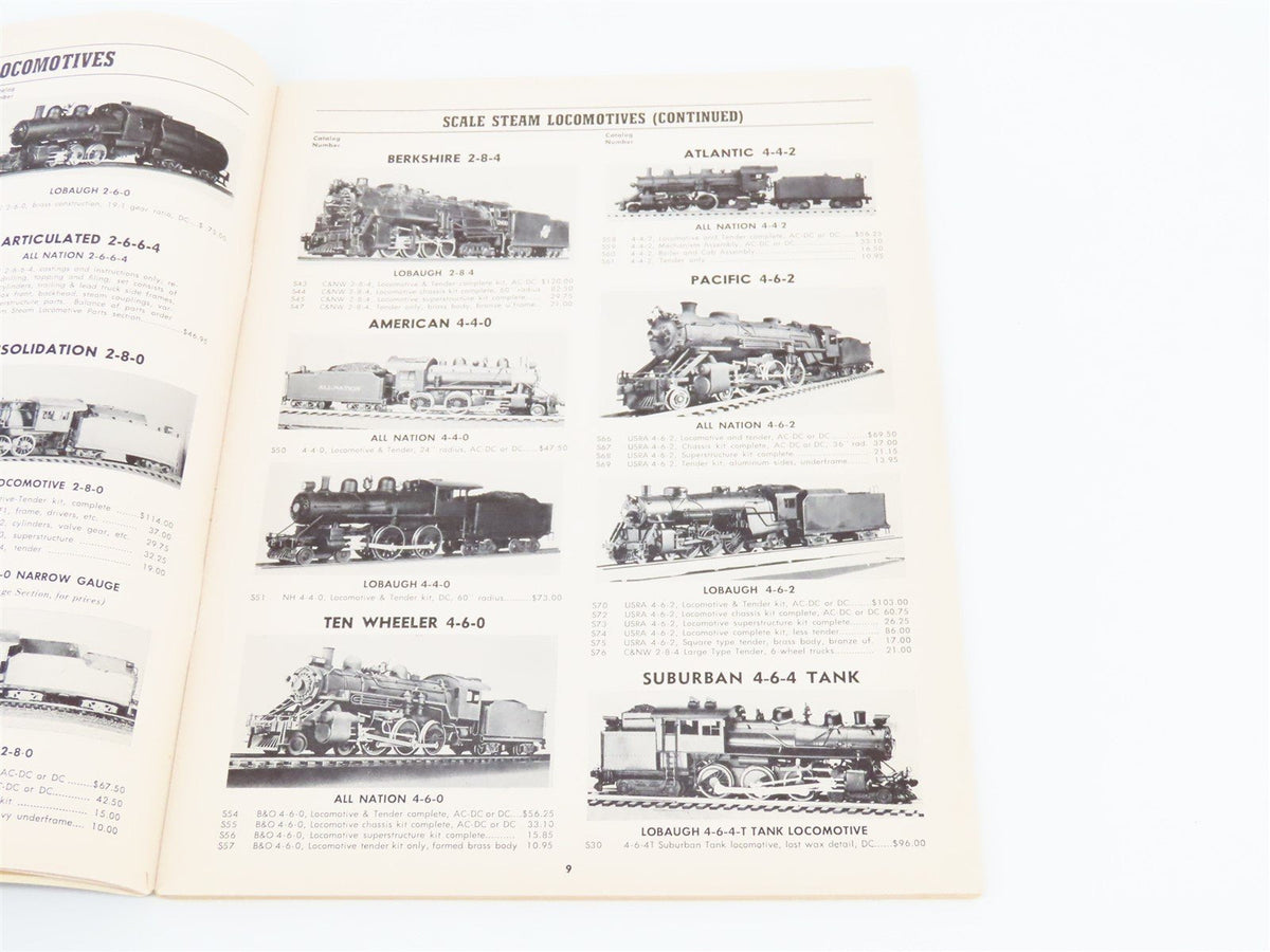 Boxcar Ken 1960-1961 Catalog of O Gauge Model Railroads Catalog 7