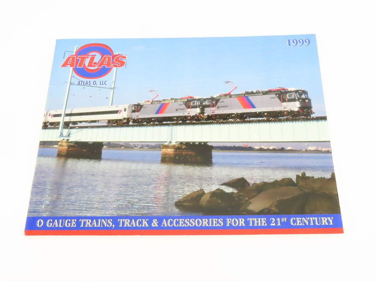 Atlas O Gauge Trains, Track &amp; Accessories For The 21st Century Catalog ©1999 SC