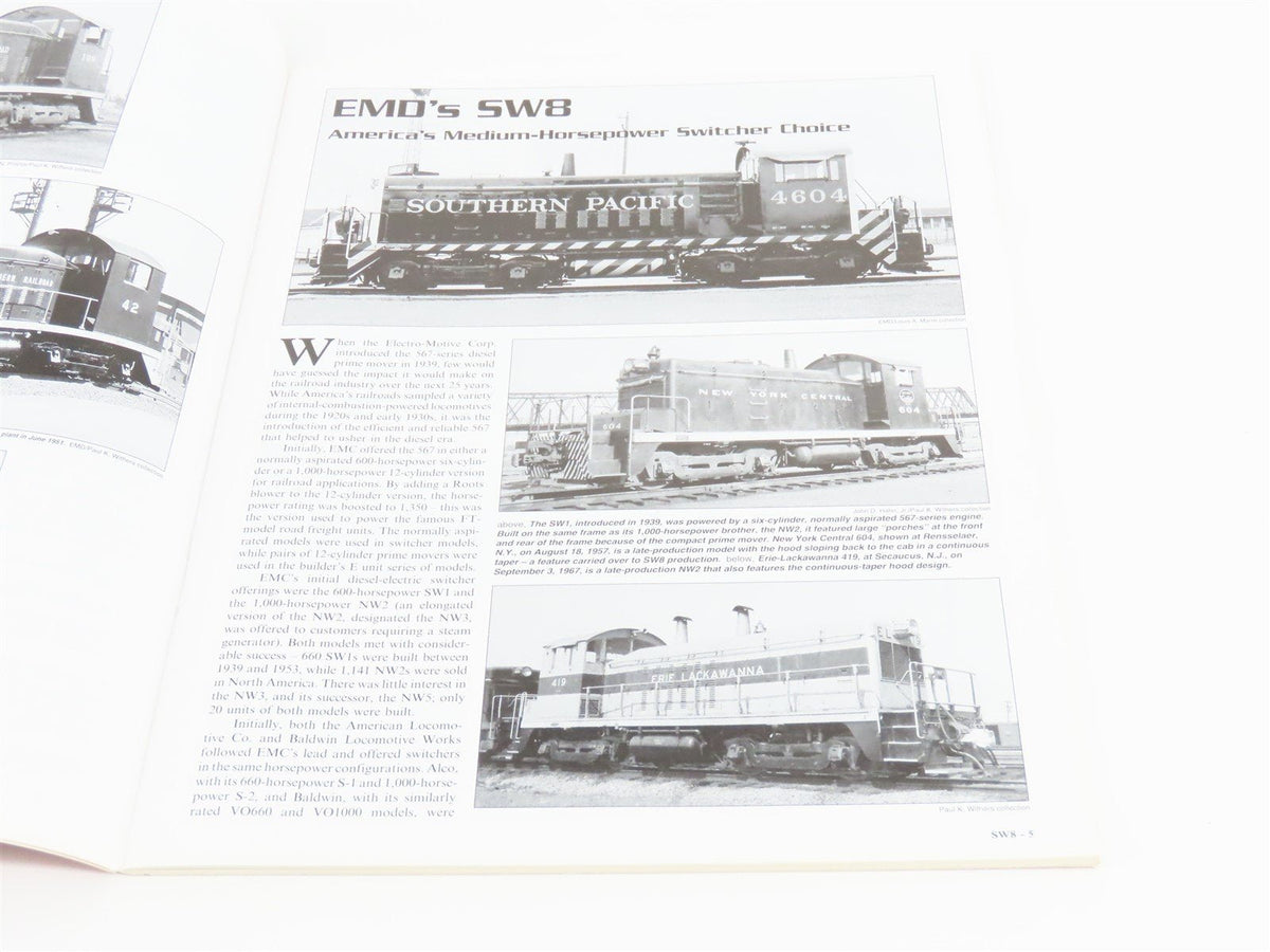 EMD&#39;s SW8: America&#39;s Medium-Horsepower Switcher Choice by Diesel Era ©2001 SC