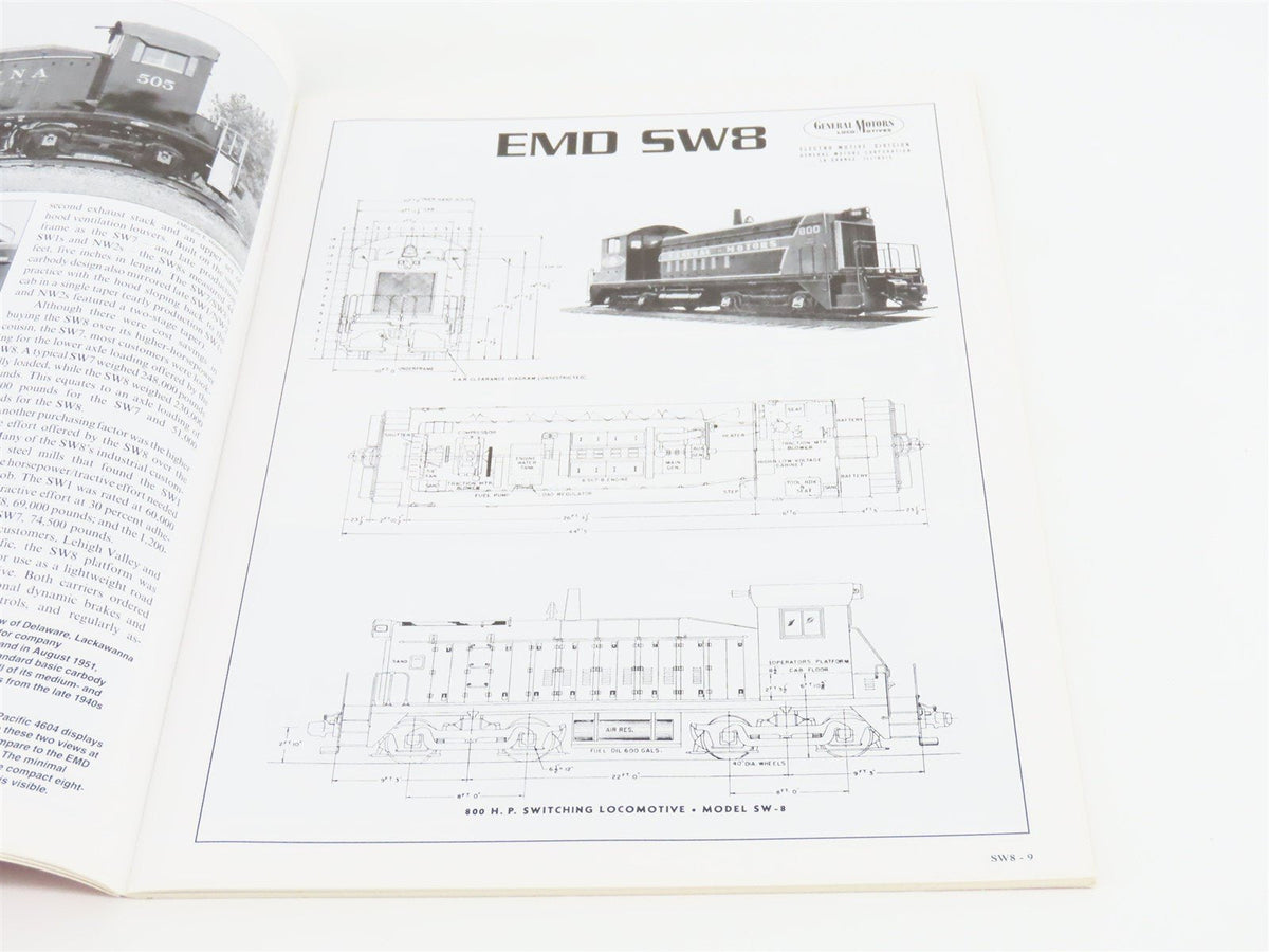 EMD&#39;s SW8: America&#39;s Medium-Horsepower Switcher Choice by Diesel Era ©2001 SC