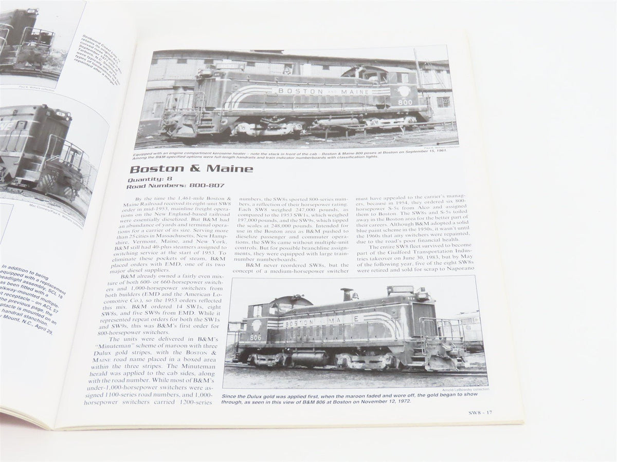 EMD&#39;s SW8: America&#39;s Medium-Horsepower Switcher Choice by Diesel Era ©2001 SC