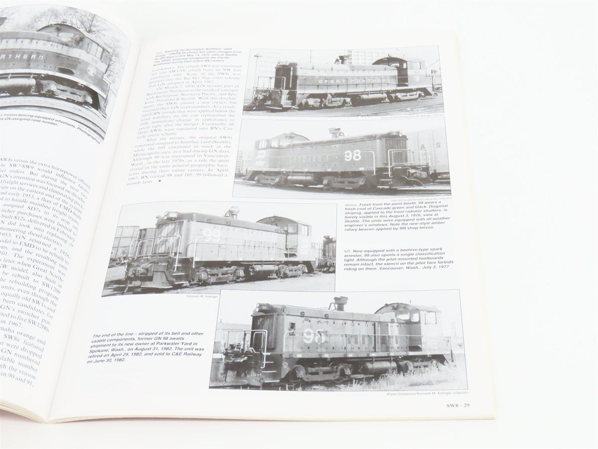 EMD&#39;s SW8: America&#39;s Medium-Horsepower Switcher Choice by Diesel Era ©2001 SC