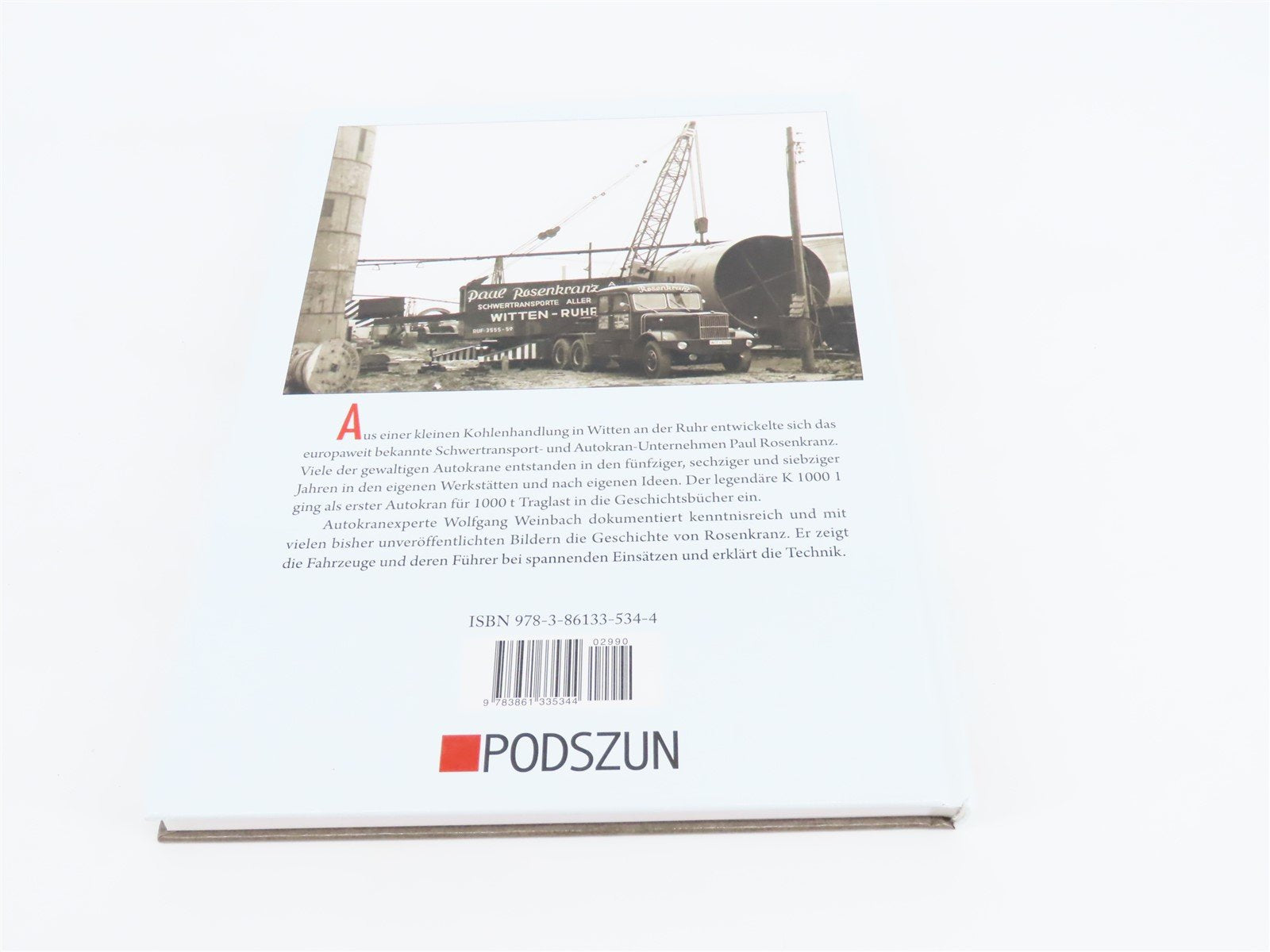 Paul Rosenkranz by Wolfgang Weinbach ©2009 SC Book