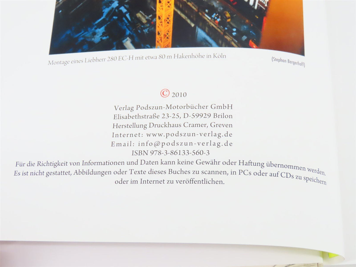 Turmdrehkrane by Bergerhoff, Kessel, &amp; Meyer ©2010 HC Book
