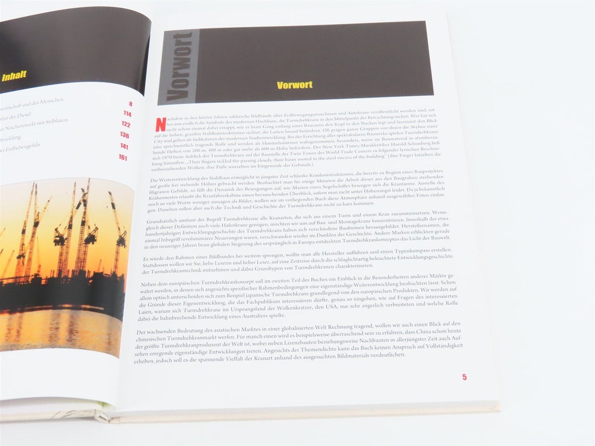 Turmdrehkrane by Bergerhoff, Kessel, &amp; Meyer ©2010 HC Book