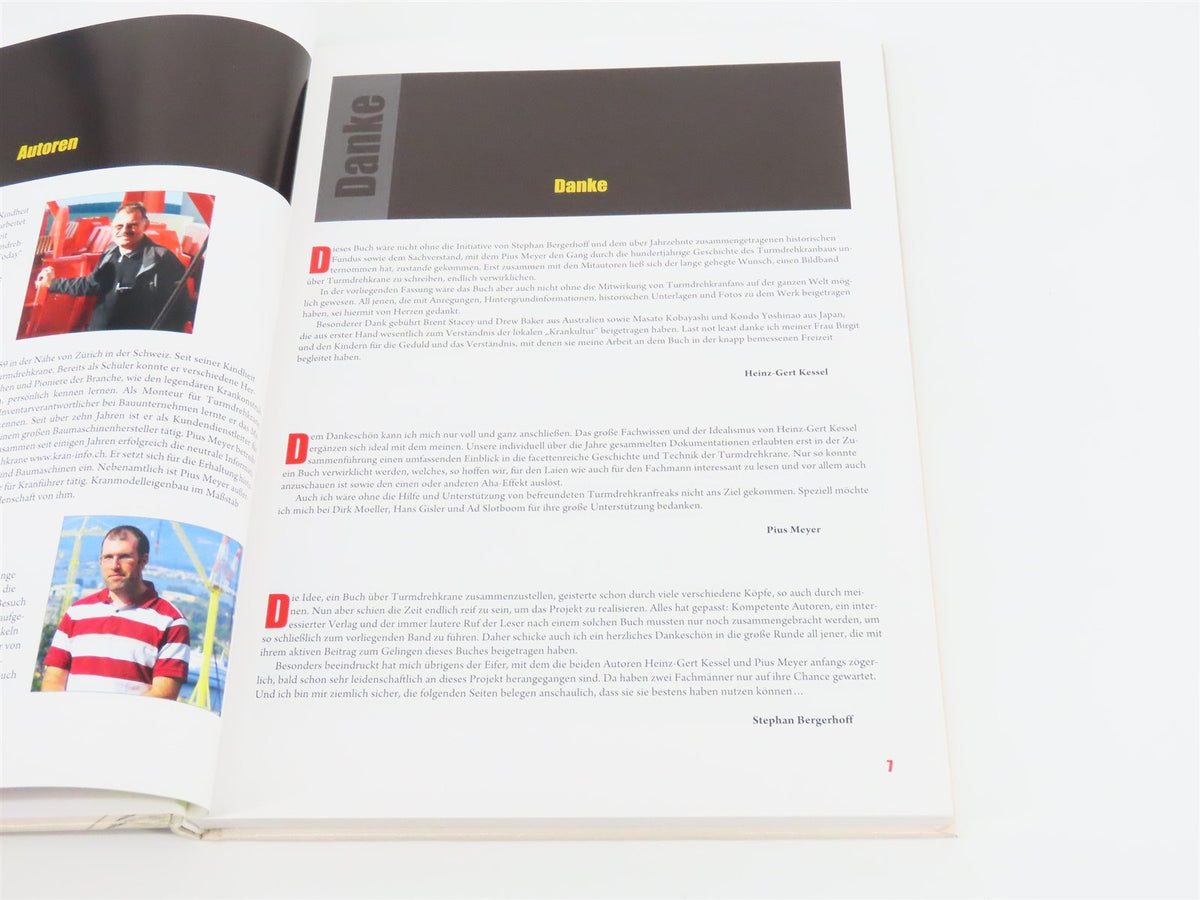 Turmdrehkrane by Bergerhoff, Kessel, &amp; Meyer ©2010 HC Book