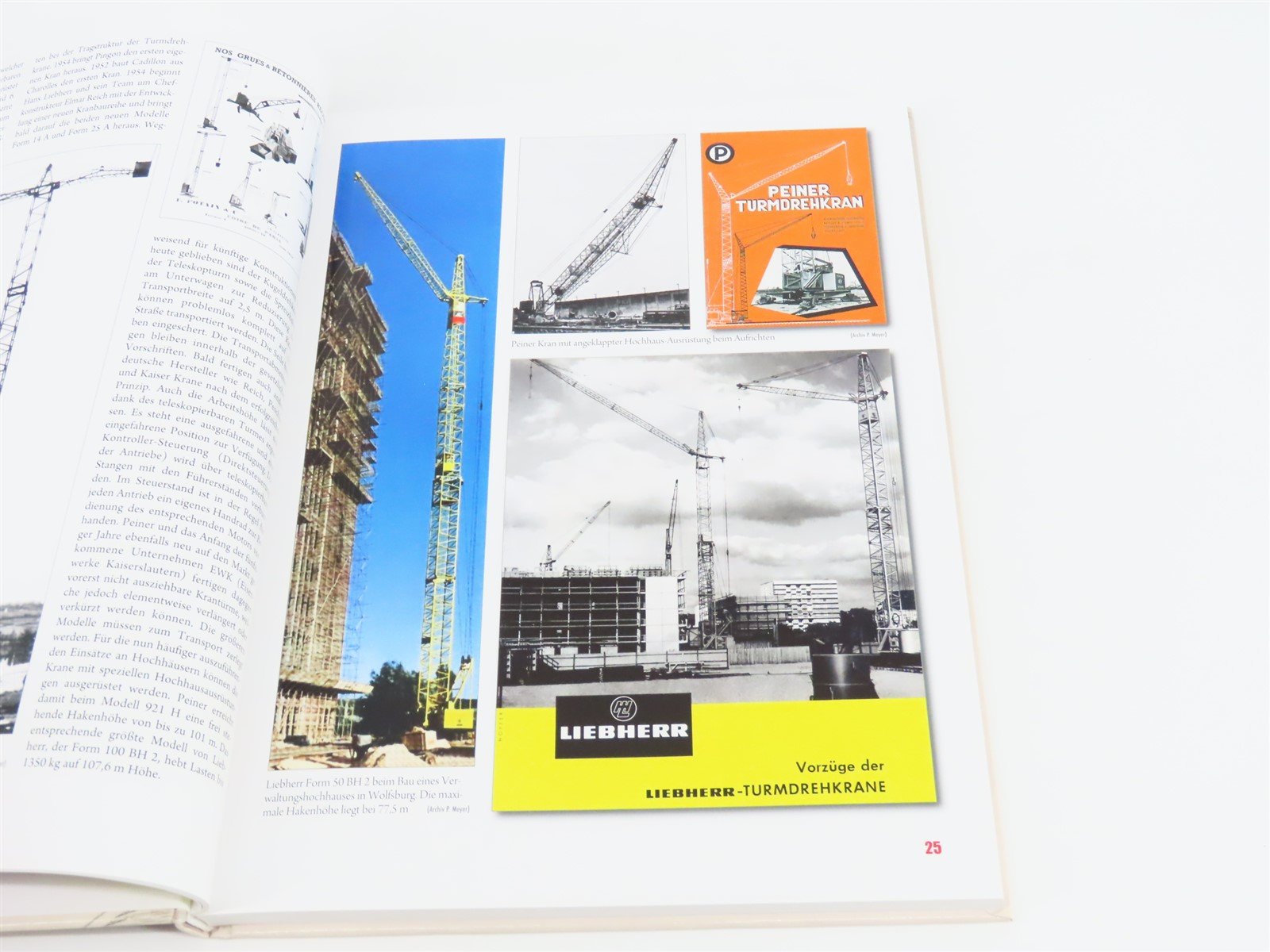Turmdrehkrane by Bergerhoff, Kessel, & Meyer ©2010 HC Book