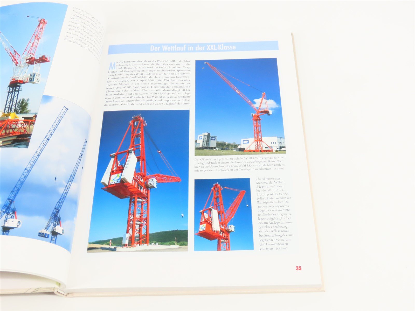 Turmdrehkrane by Bergerhoff, Kessel, & Meyer ©2010 HC Book