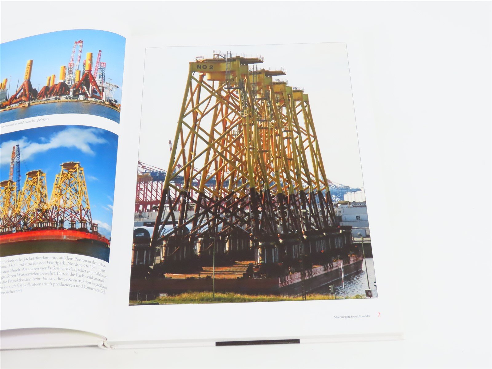 Schwertransporte, Krane & Kranschiffe by Michael Schauer ©2013 HC Book