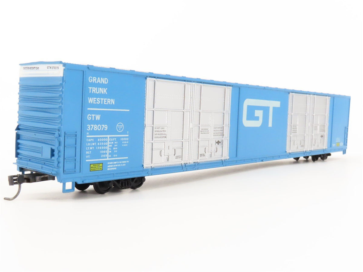 HO Scale Athearn GTW Grand Trunk Western 86&#39; High-Cube Box Car #378079