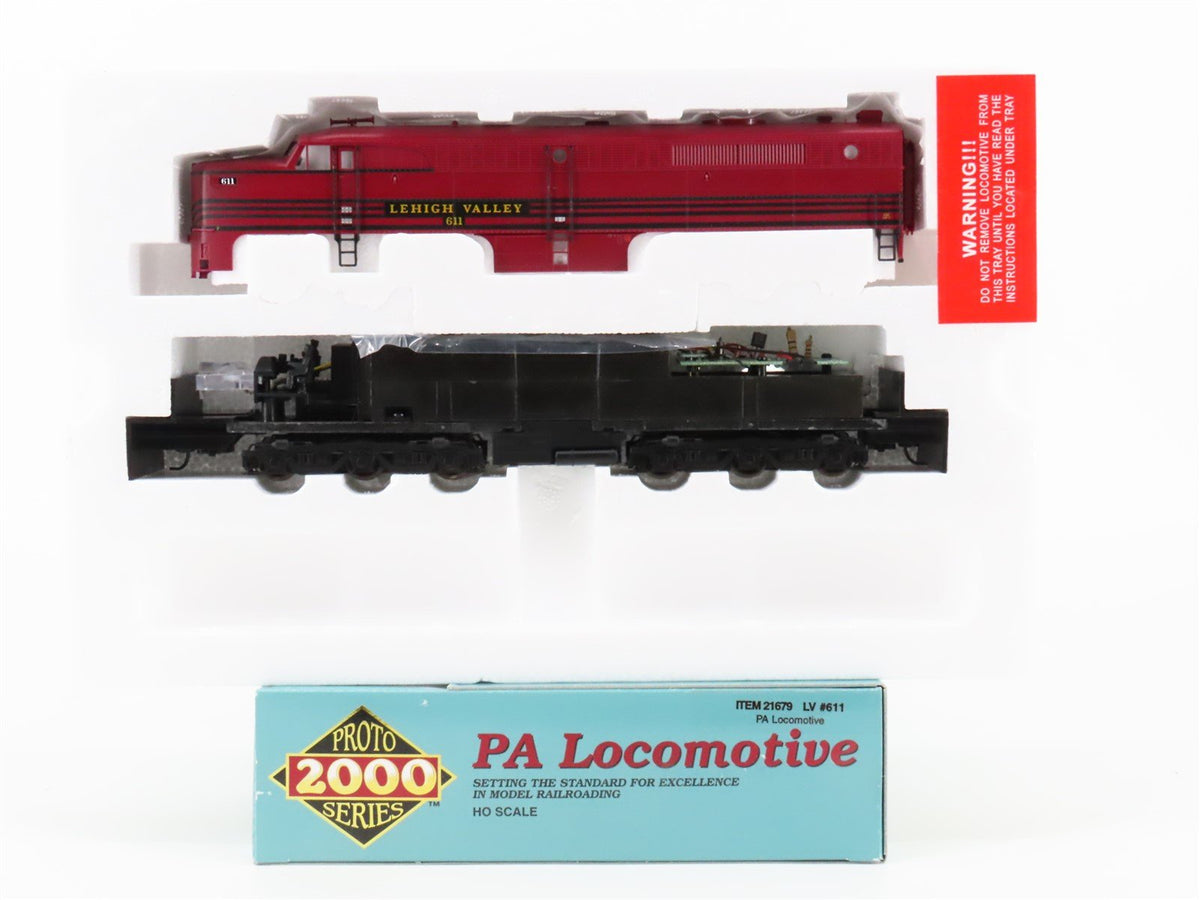 HO Scale Proto 2000 21679 LV Lehigh Valley ALCO PA Diesel #611 - DCC Ready