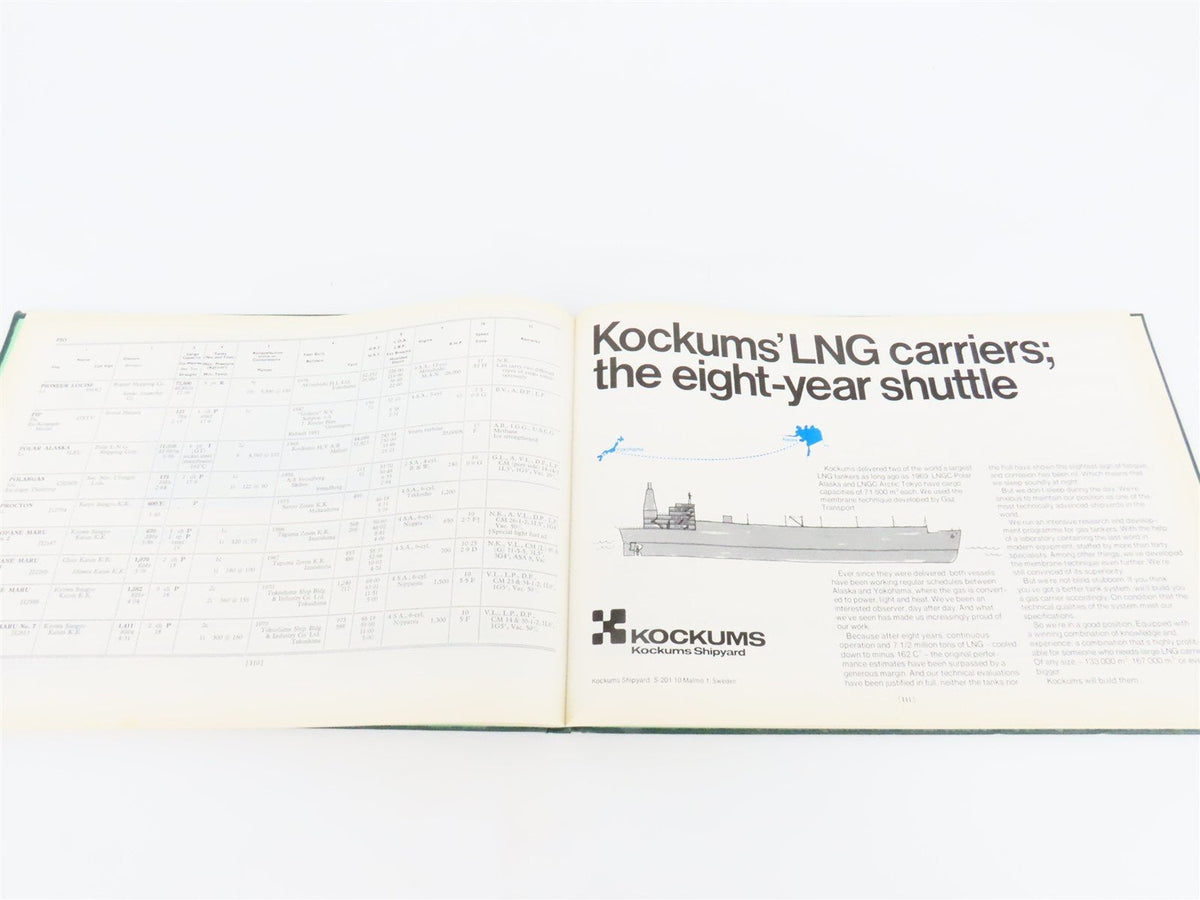 Liquid Gas Carrier Register by H. Clarkson &amp; Company Limited London ©1978 HC Bk