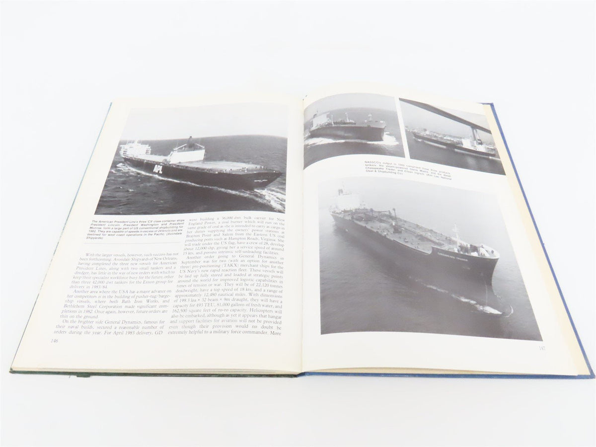 Jane&#39;s Merchant Shipping Review First Issue by A.J. Ambrose ©1983 HC Book