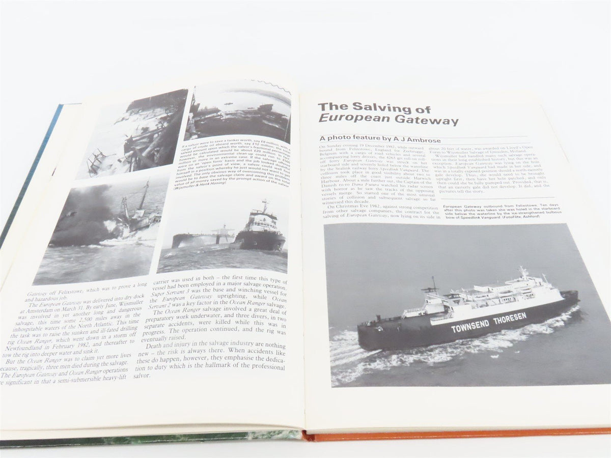 Jane&#39;s Merchant Shipping Review Second Issue by A.J. Ambrose ©1984 HC Book