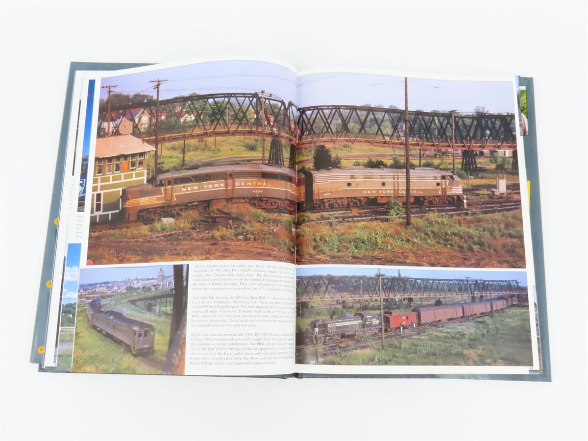 Morning Sun: Trackside in the Albany, NY Gateway by Len Kilian &amp; Jim Odell ©1998