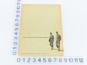 Our First Five Decades by Barber-Greene ©1966 HC Book