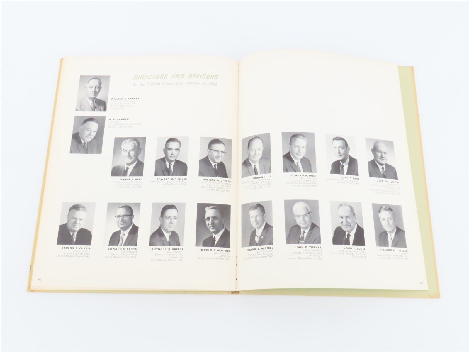 Our First Five Decades by Barber-Greene ©1966 HC Book