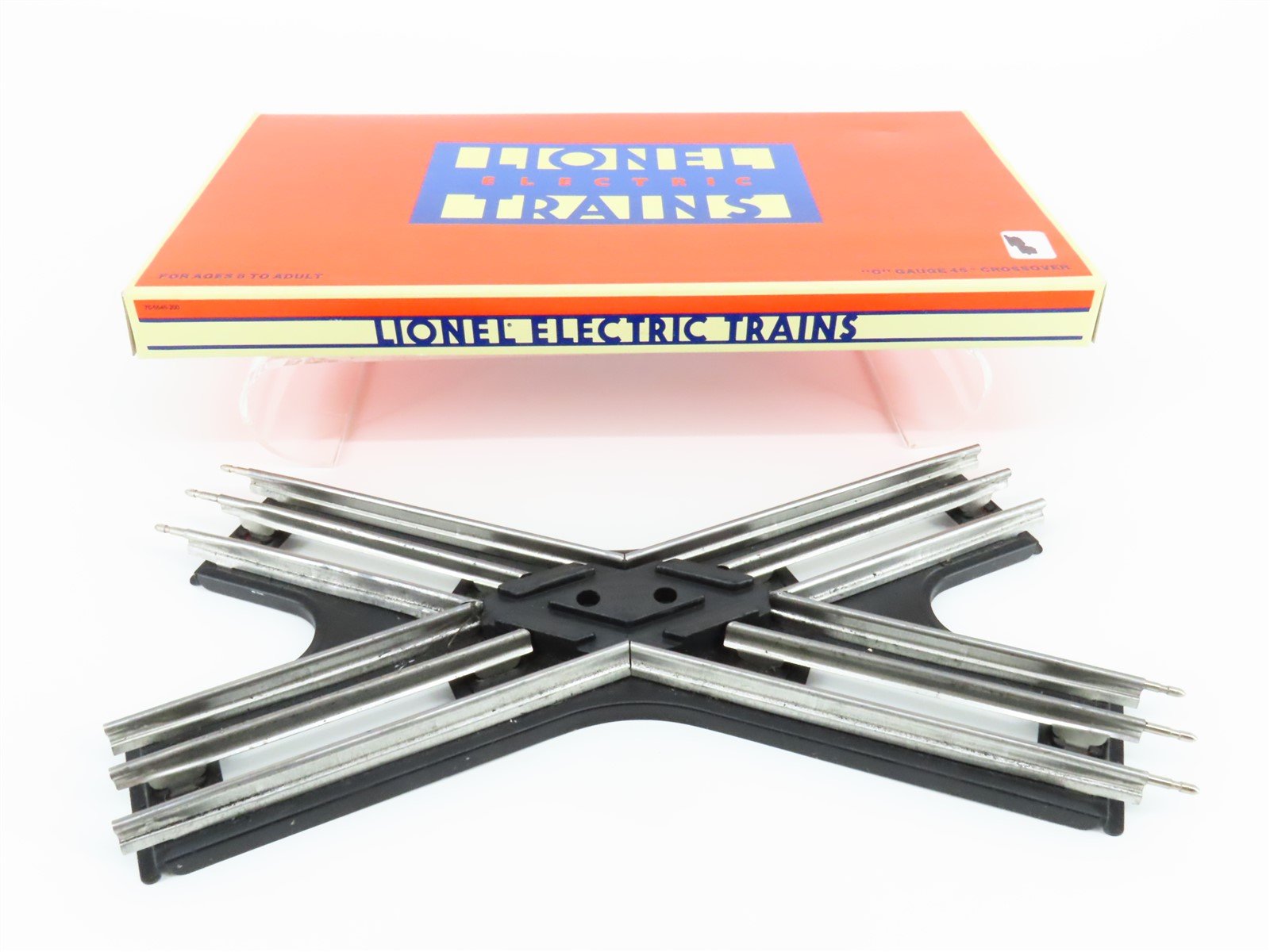 O Gauge 3-Rail Lionel 6-5545 45 Degree Crossover Track Section