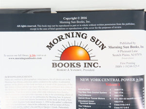 Morning Sun: New York Central Power Volume 1 by Jerry A. Pinkepank ©2016 HC Book