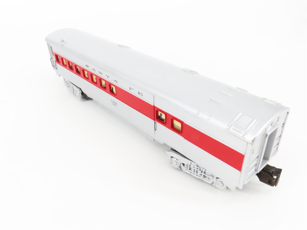 O Gauge 3-Rail K-Line Streamliner ATSF Santa Fe &quot;Taos&quot; Passenger Car #3481