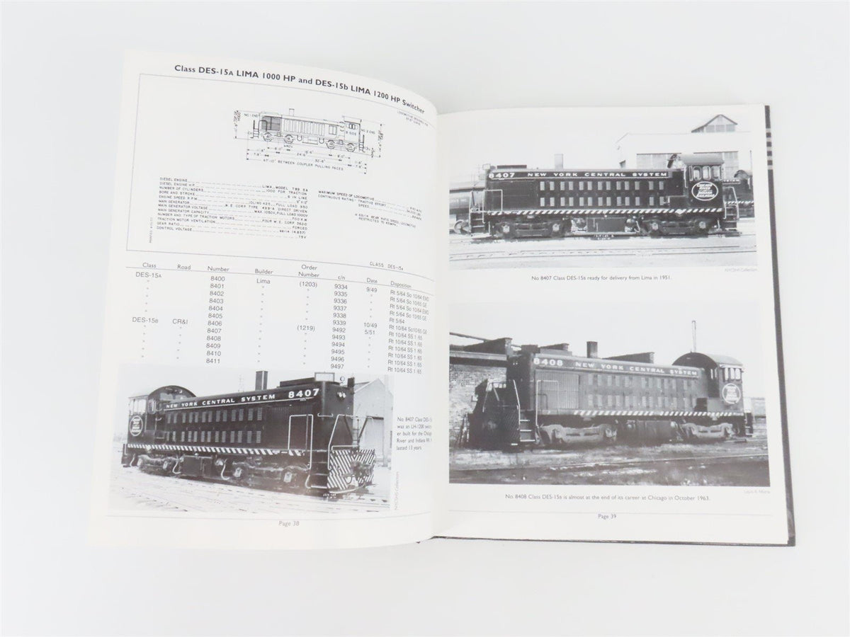 New York Central System Diesel Locomotives by Edson, Vail &amp; Smith ©1995 HC Book