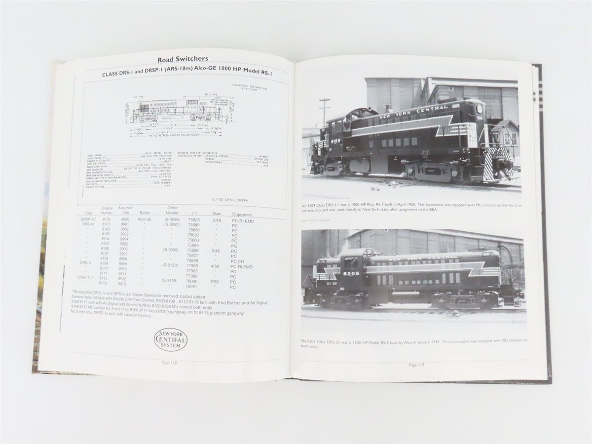 New York Central System Diesel Locomotives by Edson, Vail &amp; Smith ©1995 HC Book