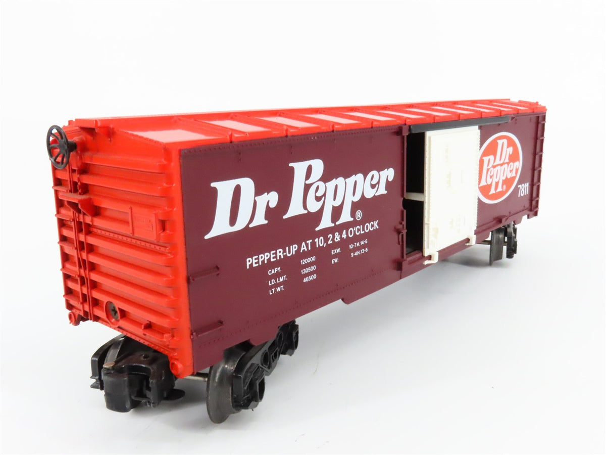 O Gauge 3-Rail Lionel 6-7811 Dr. Pepper Boxcar #7811