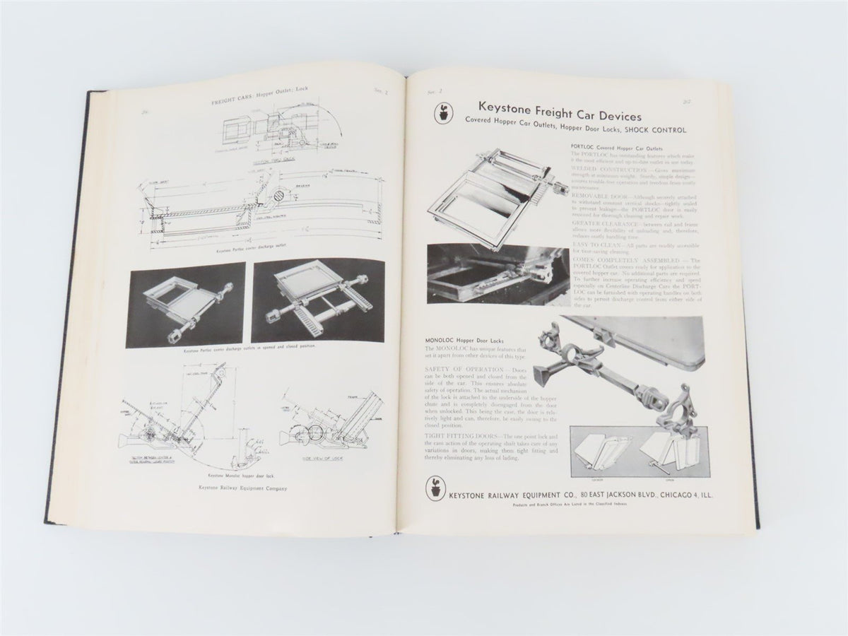 Car Builders&#39; Cyclopedia 21st Edition - A Simmons-Boardman Publication ©1961 HC