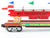 O Gauge 3-Rail MTH Ryan Bros Circus 53' Flat Car #24 w/Circus Wagons - Custom