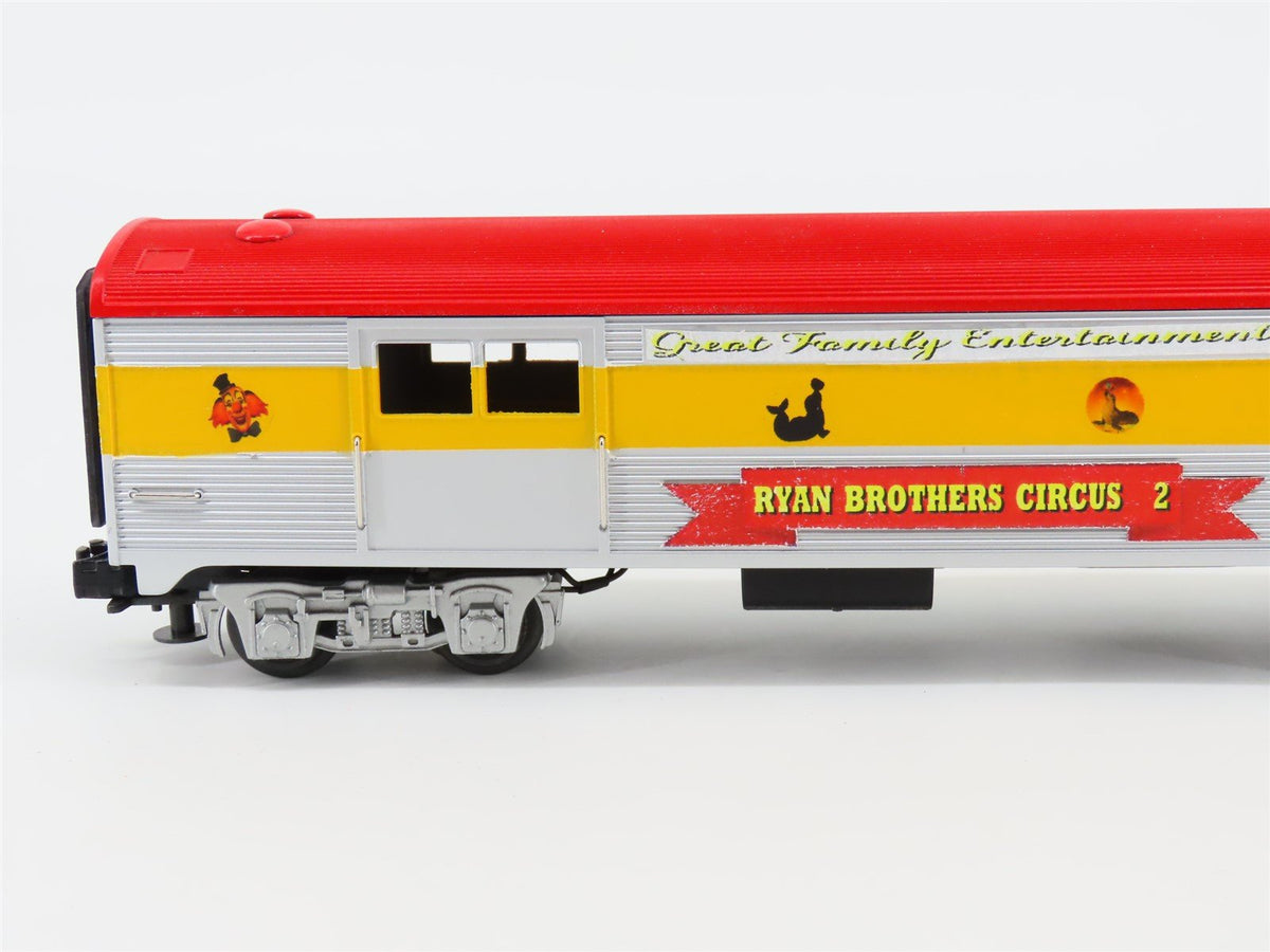 O Gauge 3-Rail MTH Ryan Bros Circus Baggage Passenger Car #2 - Custom