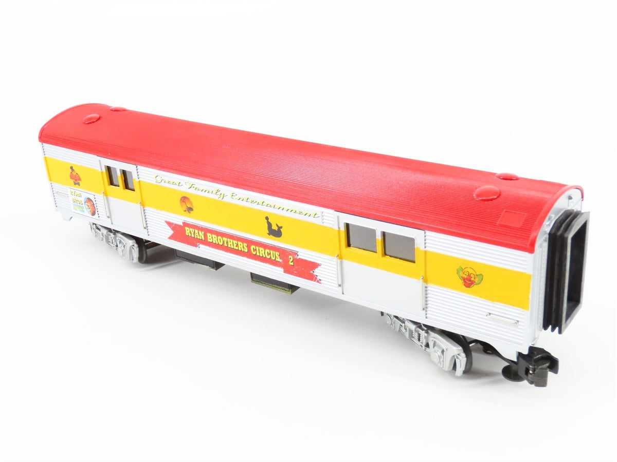 O Gauge 3-Rail MTH Ryan Bros Circus Baggage Passenger Car #2 - Custom