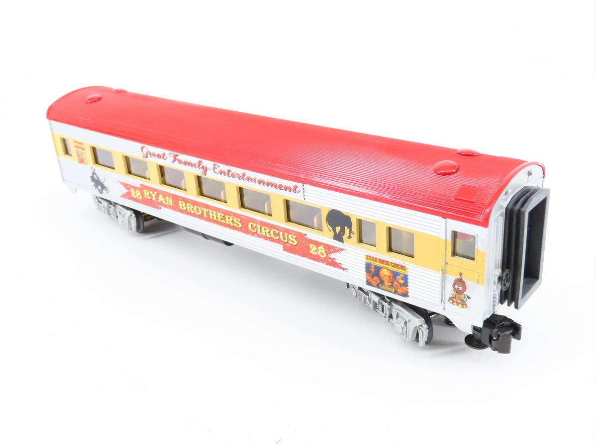 O Gauge 3-Rail MTH Ryan Bros Circus Coach Passenger Car #28 - Custom