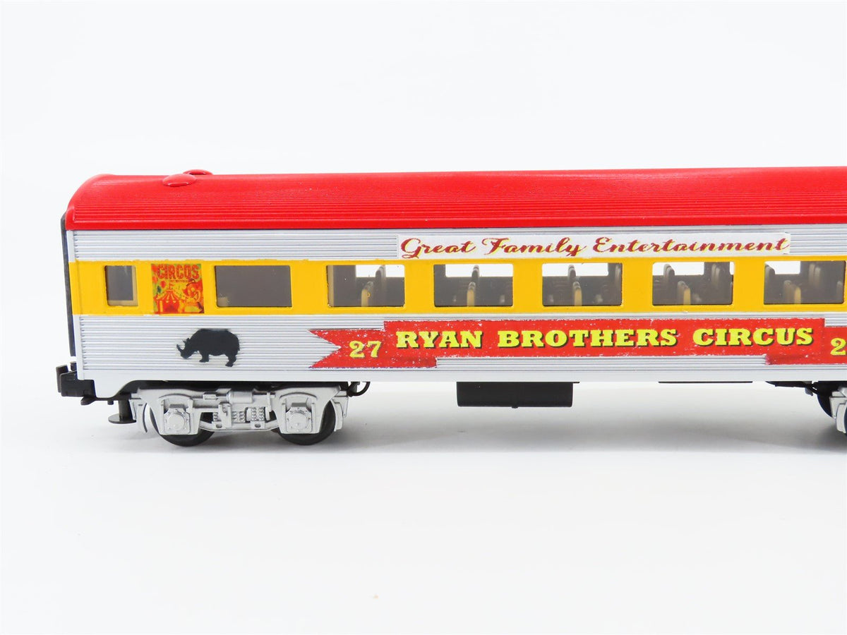 O Gauge 3-Rail MTH Ryan Bros Circus Coach Passenger Car #27 - Custom