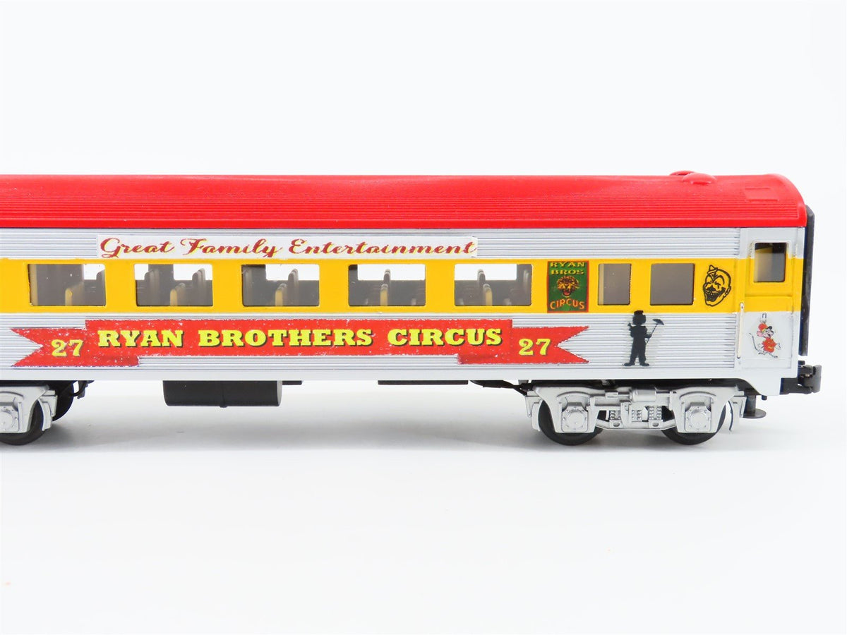 O Gauge 3-Rail MTH Ryan Bros Circus Coach Passenger Car #27 - Custom