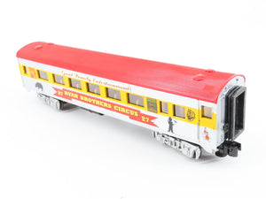 O Gauge 3-Rail MTH Ryan Bros Circus Coach Passenger Car #27 - Custom