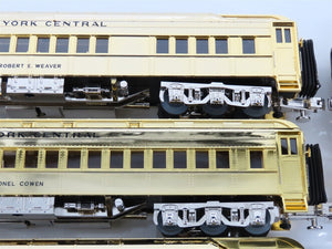 O Gauge 3-Rail MTH Millennium Gold-Plated NYC 4-6-4 Steam Passenger Train Set