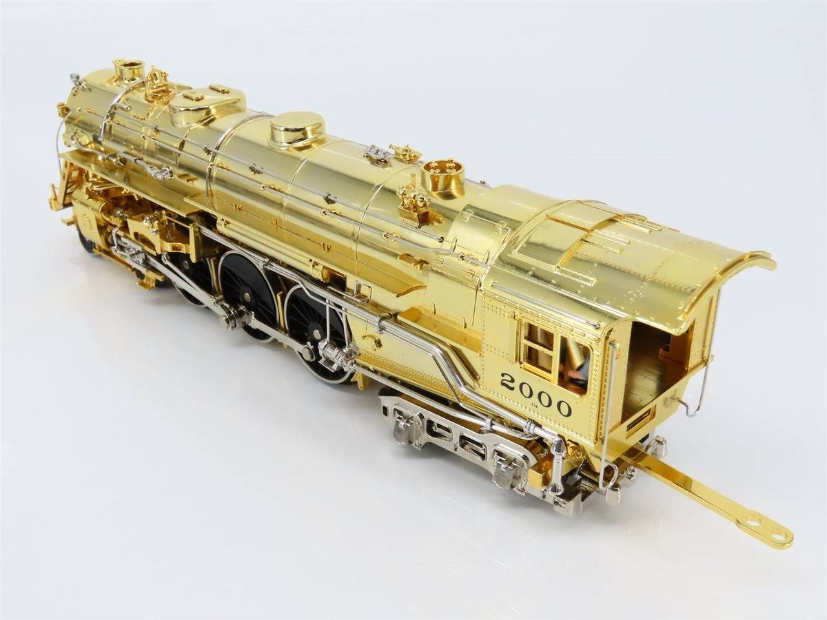 O Gauge 3-Rail MTH Millennium Gold-Plated NYC 4-6-4 Steam Passenger Train Set