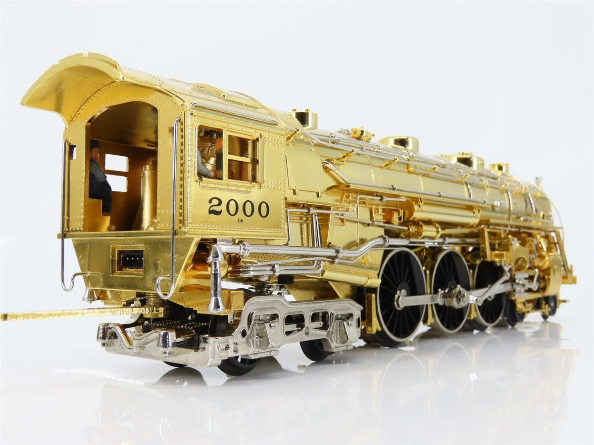 O Gauge 3-Rail MTH Millennium Gold-Plated NYC 4-6-4 Steam Passenger Train Set