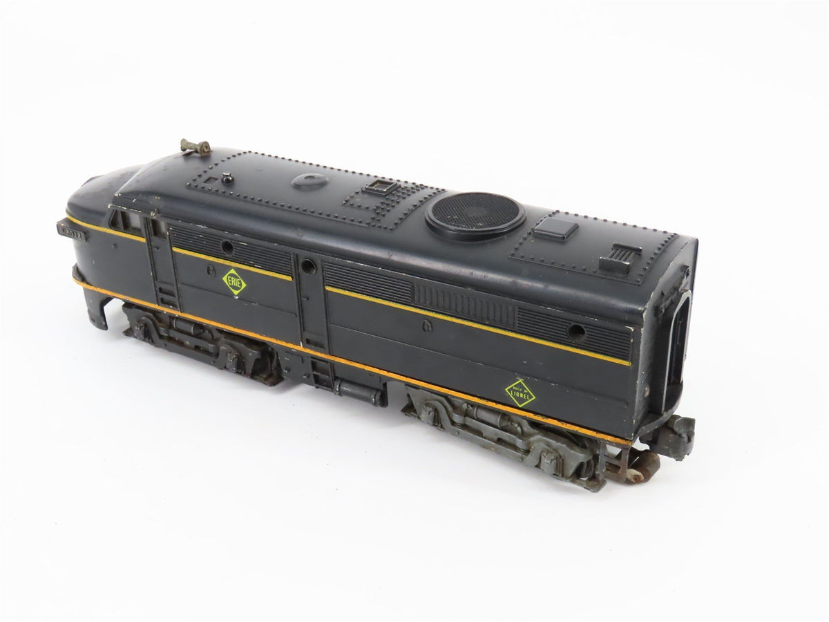 O Gauge 3-Rail Lionel Postwar 2032 ERIE Railroad ALCO FA Diesel - Unpowered