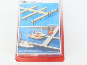 HO 1/87 Scale Preiser 17315 Landing Stages & Pontons Kit