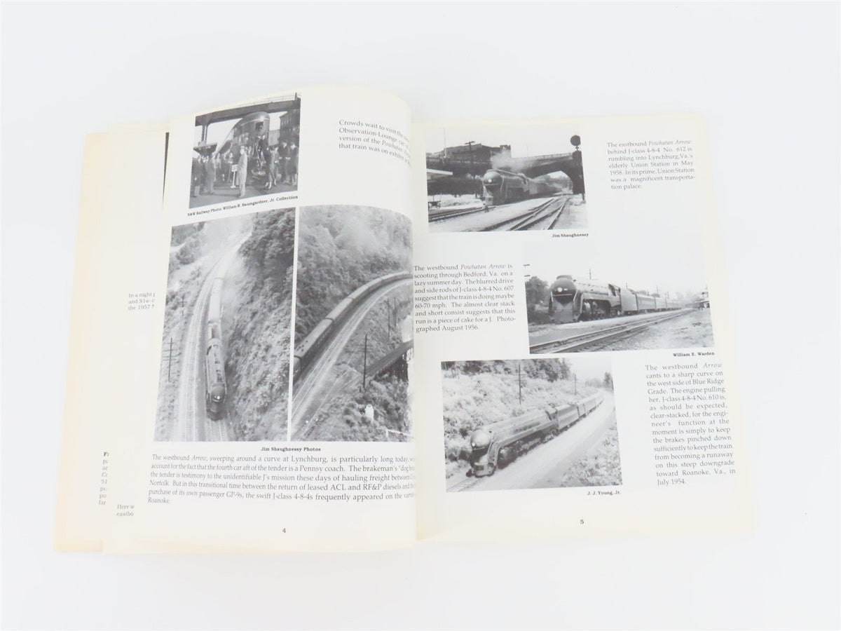 Norfolk &amp; Western Passenger Service 1946-1971 by William E. Warden ©1990 SC Bk