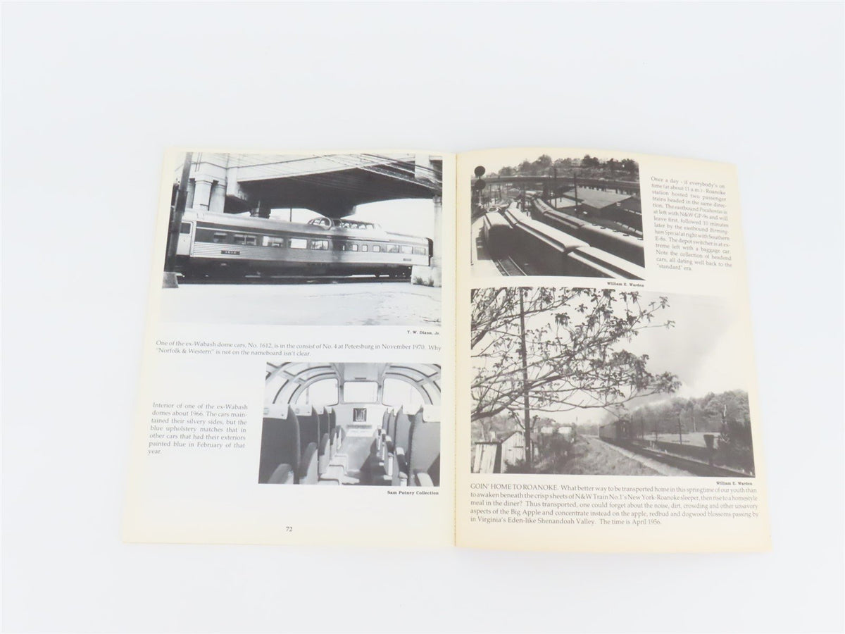 Norfolk &amp; Western Passenger Service 1946-1971 by William E. Warden ©1990 SC Bk