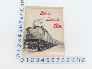 Electric Locomotive Rosters by Robert J. Wayner ©1965 SC Book