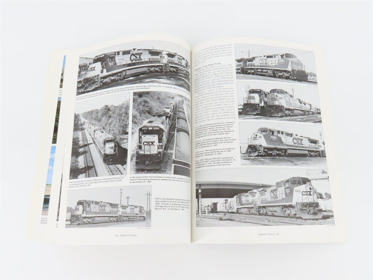 GE&#39;s Dash 8 - C Series by Diesel Era ©1994 SC Book
