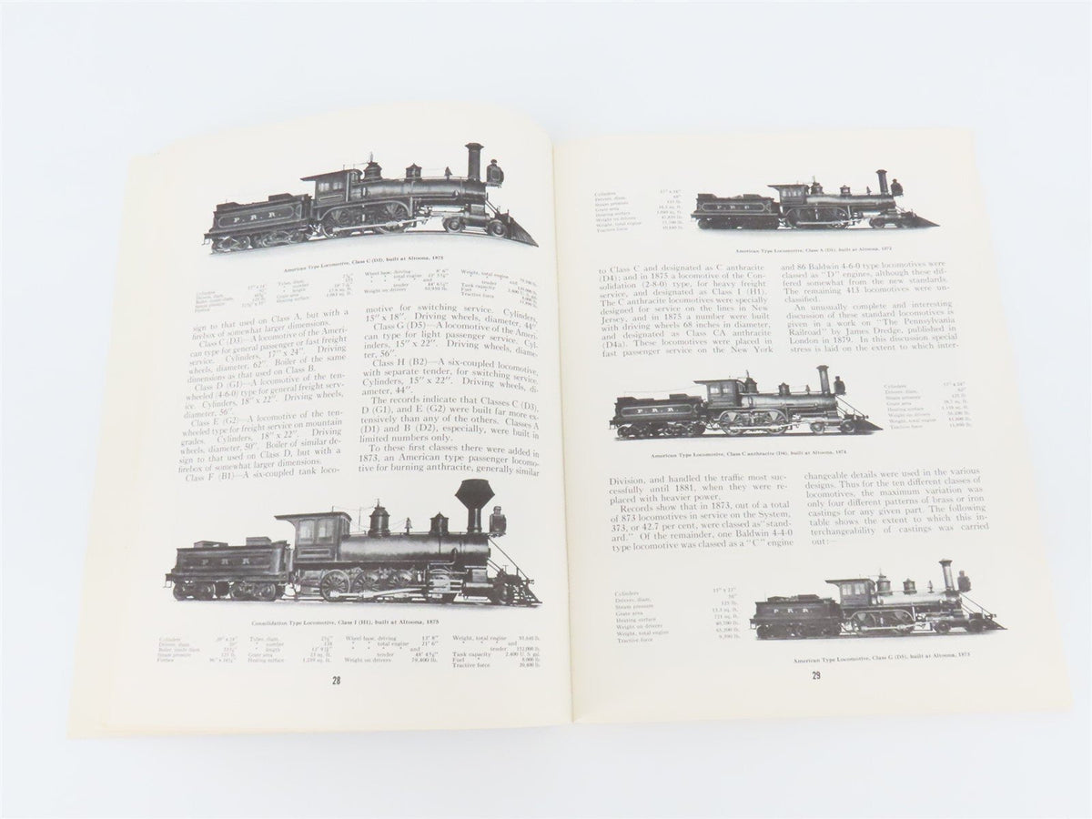 Locomotives of the Pennsylvania Railroad 1834-1924 by Paul T. Warner ©1959 SC Bk