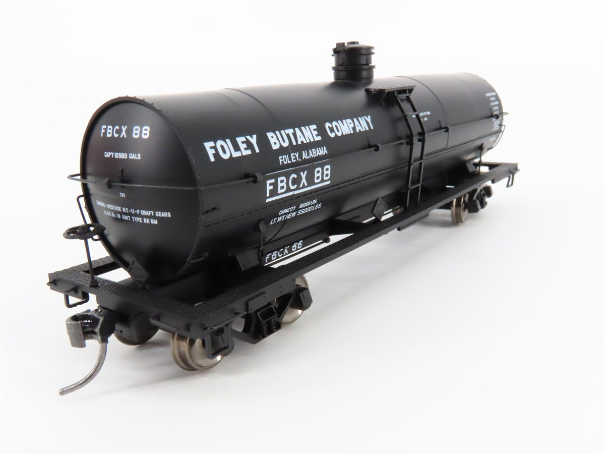 HO Scale Atlas Master Line #20005479 FBCX Foley Butane 11K Gal. Tank Car #88