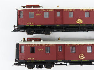 HO Scale Liliput L386000 CIWL Wagons-Lits Orient Express Passenger 5-Car Set