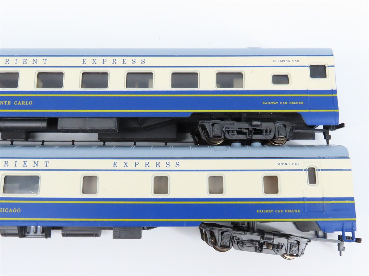 HO Rivarossi 0824 American Orient Express EMD E8A/A Diesel Passenger Train Set